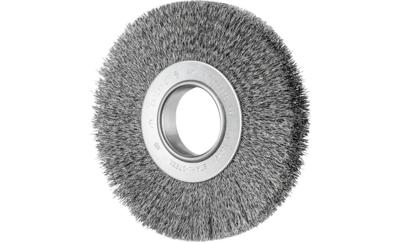 PFERD TOOLS POS Ronde borstel breed ongetordeerd RBU Ø 180 x 25 mm variabel boorgat staaldraad-Ø 0,30 voor slijpblok 1 POS RBU 18025/AK32-2 ST 0,30 43701239 1