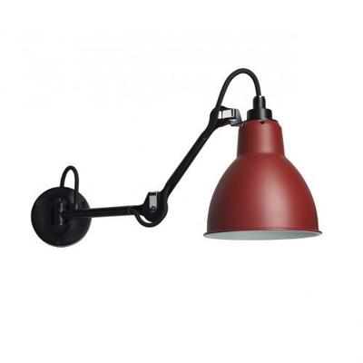 DCW Editions Lampe Gras N204 Round Wandlamp - Rood DCW Editions Lampe Gras N204 Round Wandlamp - Rood
