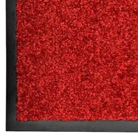 Deurmat wasbaar 120x180 cm rood - thumbnail