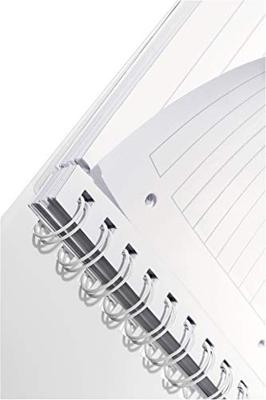 Notitieboek leitz wow a5 spiraal pp lijn paars