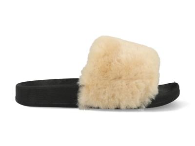 Warmbat Pantoffels Barlee BLE347026 Camel Zwart / Bruin-41 maat 41