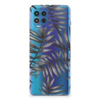 Motorola Moto G100 | TPU Case | Leaves Grey - thumbnail