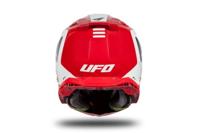 UFO PLAST Helmet echus m red/white - thumbnail