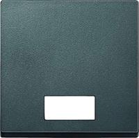 Merten 433814 Wisselschakelaar Afdekking System M Antraciet 1 stuk(s) - thumbnail