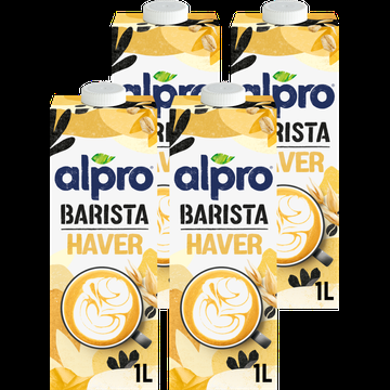 Alpro Barista Haver Houdbaar 4 x 1 L bij Jumbo