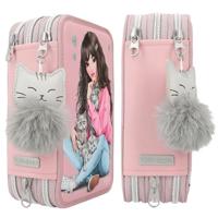 TOPModel katje 3-vaks etui - thumbnail