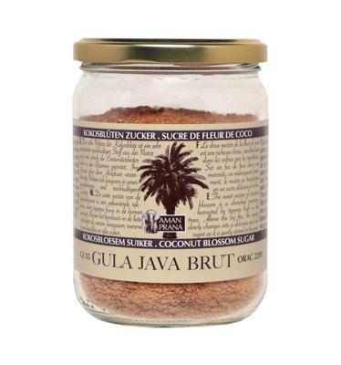 Amanprana Gula java brut bio 310 Gram