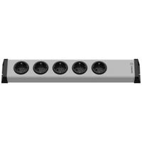 Ehmann 0200x00052300 Stekkerdoos met schakelaar Zilver, Zwart 1 stuk(s) - thumbnail