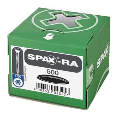 Spax afdekkap zwart(500)