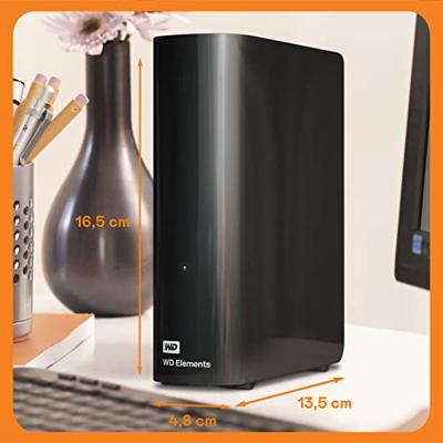 Externe Harde Schijf Western Digital Elements Desktop 3,5" Zwart 14 TB - thumbnail