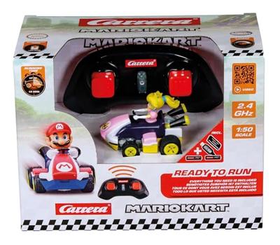 Super Mario Kart RC remote-controlled Car 1/50 2.4GHz Mini Peach - thumbnail