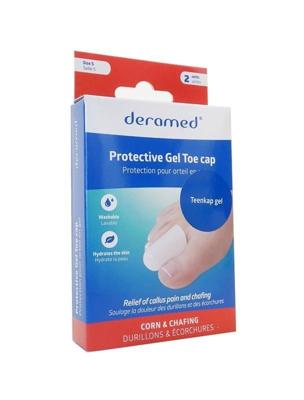 Deramed Teenkap gel maat S 2 Stuks Deramed Teenkap gel maat S 2 Stuks