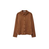 Violeta by Mango blouse bruin - thumbnail