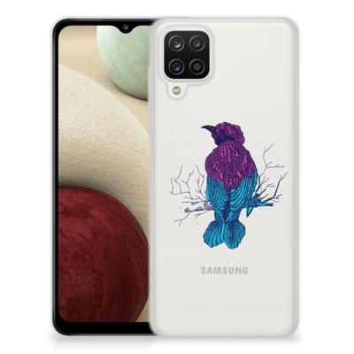Samsung Galaxy A12 Telefoonhoesje met Naam Merel Samsung Galaxy A12 Telefoonhoesje met Naam Merel