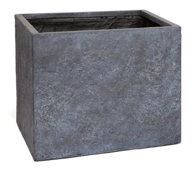 Bloempot Arizona Cube Grafiet 23x23cm