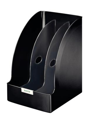 Leitz Plus archiefdoos Zwart Kunststof | 3 stuks