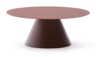 Kave Home Ronde Salontafel 'Wilshire' 80cm, kleur Terracotta - thumbnail