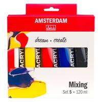 Amsterdam standard series acrylverf mengset 120ml, 5dlg. - thumbnail