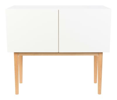 Zuiver Dressoir 'High on Wood' 90cm, kleur Glossy White
