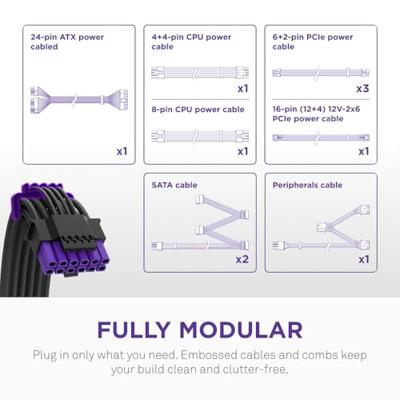 Voedingsbron NZXT PA-8G3BB-EU 850 W 80 Plus Gold ATX