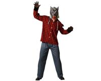 Kostuums voor Volwassenen Weerwolf Halloween - Maat: M/L - Maat: M/L - thumbnail