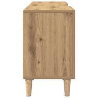 Tv-kast artisanaal eikenkleurig 150 x 30 x 50 cm Bewerkt hout - thumbnail