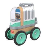 Fisher Price Wonder Makers camper 9 cm mintgroen 4 delig - thumbnail