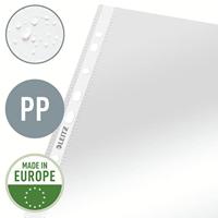 Leitz geperforeerde showtas 80 micron, glashelder, pak van 100 stuks - thumbnail