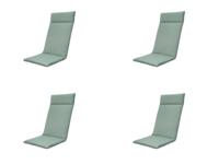 Kussen hoog universeel ca. 120x50 cm Napels kaki water repellent coating (4 stuks) Madison - Madison - thumbnail