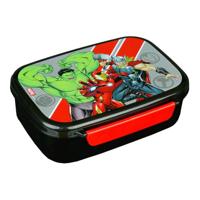 Marvel Avengers Lunchbox Zwart/Rood - thumbnail