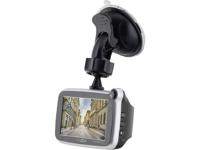 Caliber Audio Technology DVR225DUAL Dashcam met GPS Kijkhoek horizontaal (max.): 143 ° Achteruitrijcamera, Display, Accu, Microfoon - thumbnail