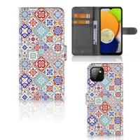 Samsung Galaxy A03 | Bookcase | Tiles Color - thumbnail