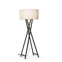 Marset - Cala P165 vloerlamp Zwart Eiken - thumbnail