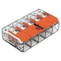 Wago lasklem 221-415 hevelklem 5 draden voor soepele en massieve draad van 0.14 tot 4mm² - thumbnail