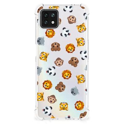 Doorzichtige Silicone Hoesje voor OPPO A53 5G | A73 5G Dieren Emojis Doorzichtige Silicone Hoesje voor OPPO A53 5G | A73 5G Dieren Emojis