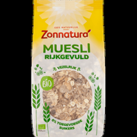 Zonnatura Muesli Rijkgevuld Bio 500 g bij Jumbo - thumbnail