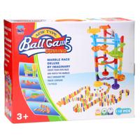 Knikkerbaan met Domino, 110dlg - thumbnail