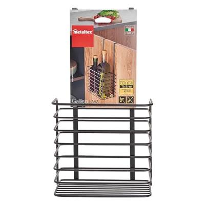 Metaltex Galileo Hangmand 20x15x36 cm Mat Zwart/Metaal