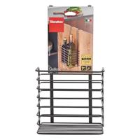 Metaltex Galileo Hangmand 20x15x36 cm Mat Zwart/Metaal - thumbnail