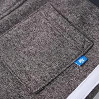 Kinderjoggingbroek 116 gemleerd donkergrijs - thumbnail