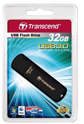 Transcend JetFlash® 700 USB-stick 32 GB Zwart TS32GJF700 USB-A 3.2 Gen 1 Transcend JetFlash® 700 USB-stick 32 GB Zwart TS32GJF700 USB-A 3.2 Gen 1