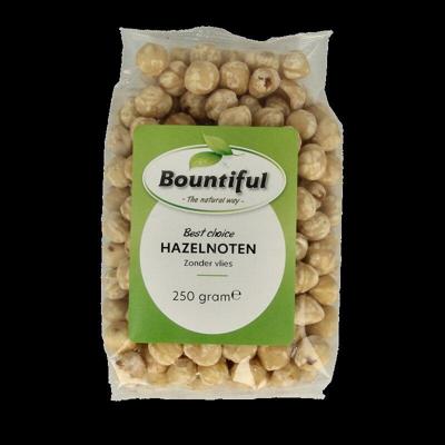 Hazelnoten blank 250 Gram Hazelnoten blank 250 Gram