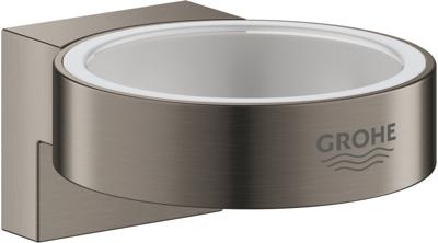 Grohe Selection Wandhouder 5,6x6,6x3 cm Hard Graphite Geborsteld