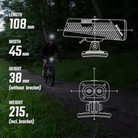 Sigma helmlamp buster 1600 hl led usb-c - thumbnail