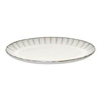 SERAX - Inku - Serveerschaal ovaal S 25cm wit - thumbnail