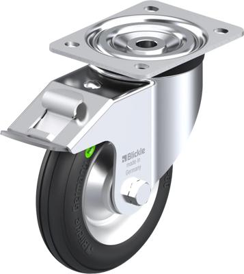 Blickle L-VW 162R-FI Zwenkwiel met rem Wieldiameter: 160 mm Draagvermogen (max.): 70 kg 1 stuk(s) Blickle L-VW 162R-FI Zwenkwiel met rem Wieldiameter: 160 mm Draagvermogen (max.): 70 kg 1 stuk(s)
