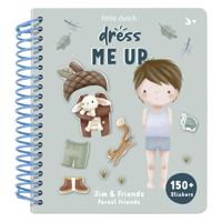 Little Dutch dress up stickerboek jim forest friends - thumbnail