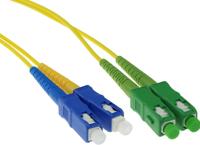 ACT RL3801 Glasvezel patchkabel Duplex LSZH Singlemode SC/APC-SC/UPC 9/125 OS2 - 1 meter - thumbnail