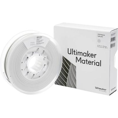 UltiMaker CPE - M0188 Light Gray 750 - 201273 Filament CPE 2.85 mm 750 g Lichtgrijs 1 stuk(s) UltiMaker CPE - M0188 Light Gray 750 - 201273 Filament CPE 2.85 mm 750 g Lichtgrijs 1 stuk(s)