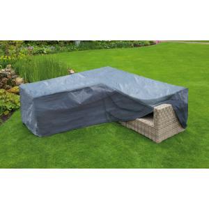 Nature Tuinmeubelafdekhoes voor loungeset L-vorm afdekking Nature Tuinmeubelafdekhoes voor loungeset L-vorm afdekking